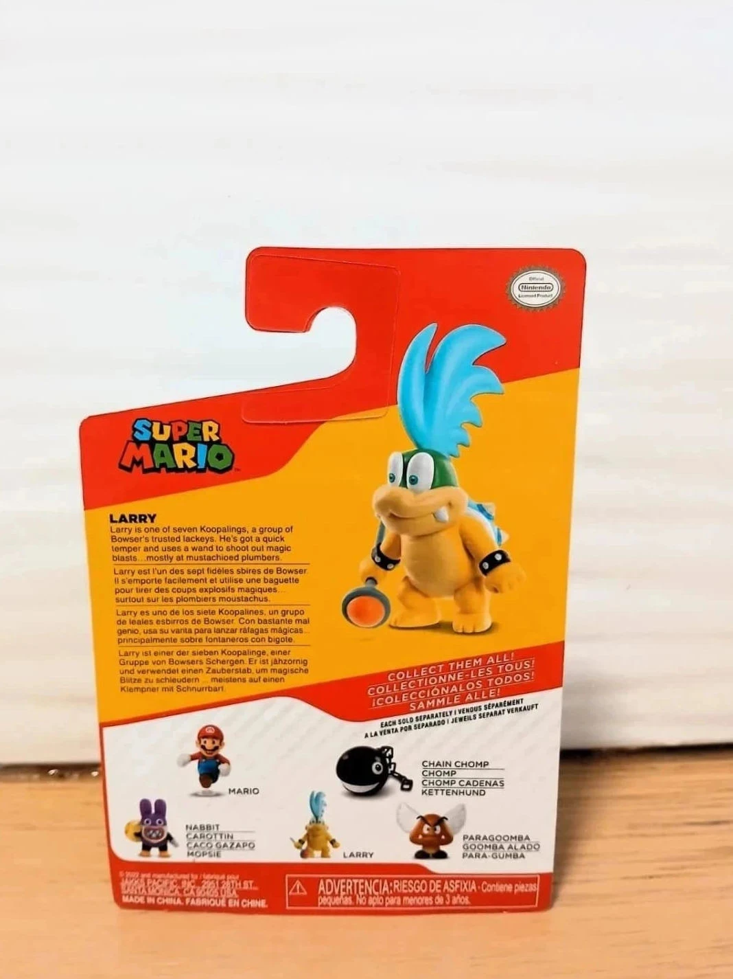 Figurinha Jakks Pacific Super Mario Larry 6cm – photo 2